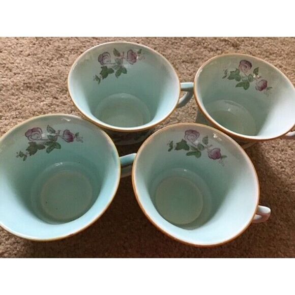 4 ADAMS REAL ENGLISH IRONSTONE CUPS - Picture 5 of 10